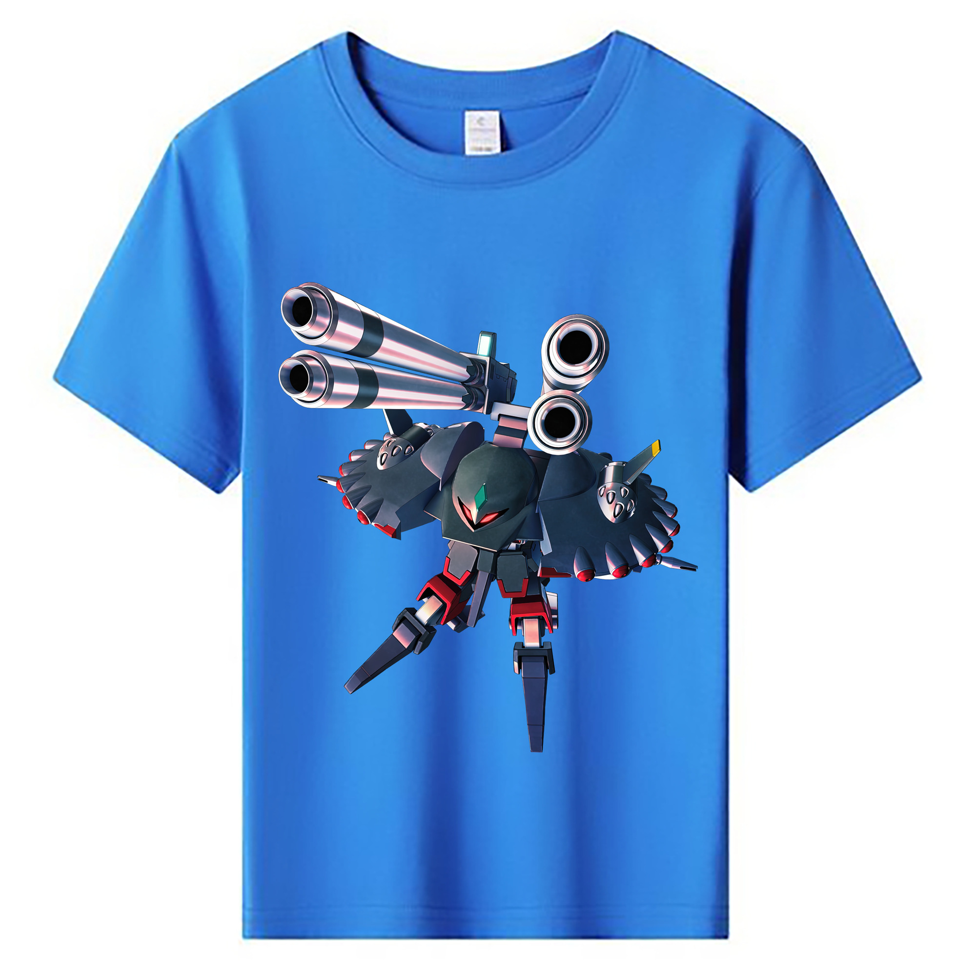 （画像用） 機動戦士ガンダム Mobile Suit Gundam 綿100％キッズTシャツ（フロントプリント）